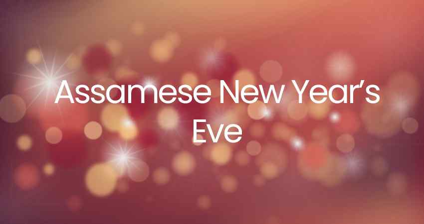 Assamese New Year's Eve