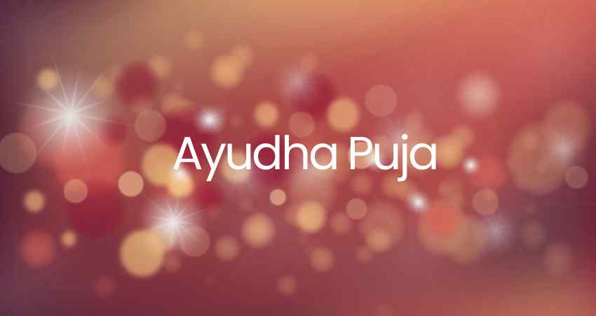 Ayudha Puja