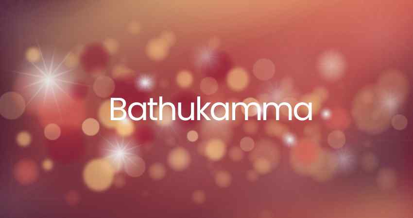 Bathukamma