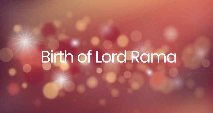 Birth of Lord Rama