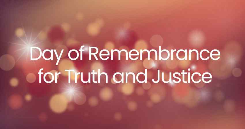 Day of Remembrance for Truth and Justice