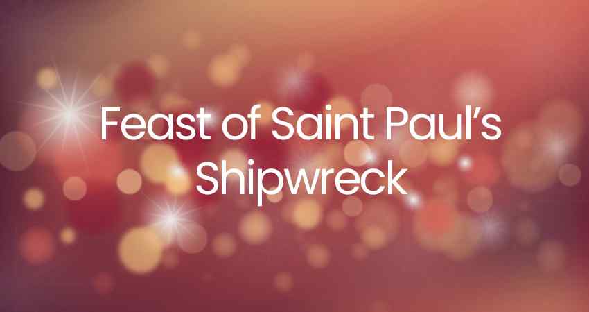 Feast of Saint Paul's Shipwreck