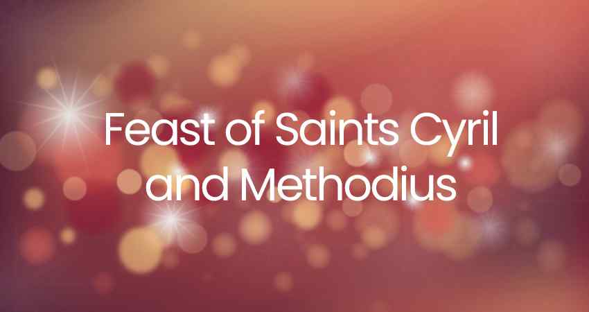 Feast of Saints Cyril and Methodius