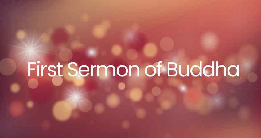 First Sermon of Buddha