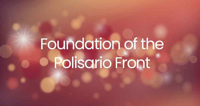 Foundation of the Polisario Front