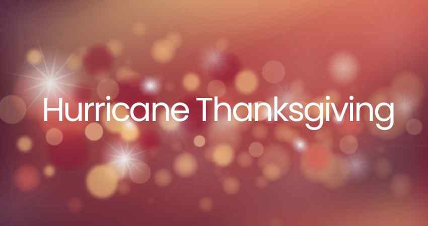 Hurricane Thanksgiving