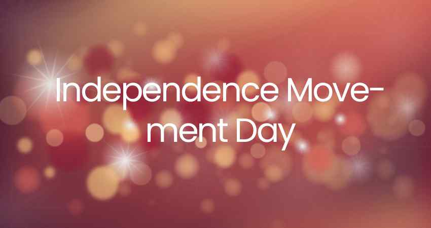 Independence Movement Day