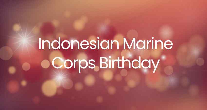 Indonesian Marine Corps Birthday