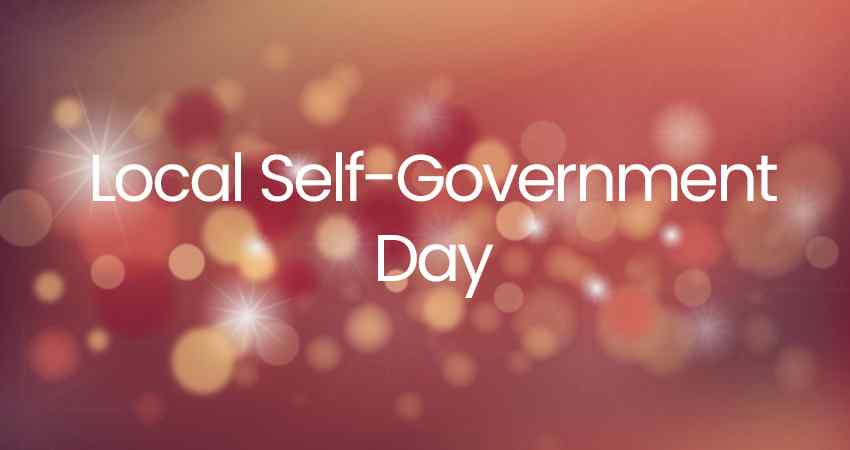 Local Self-Government Day