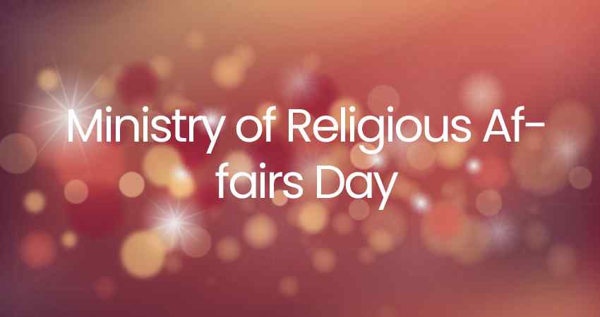 Ministry of Religious Affairs Day