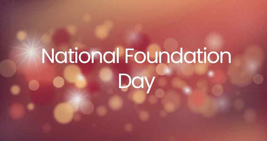 National Foundation Day