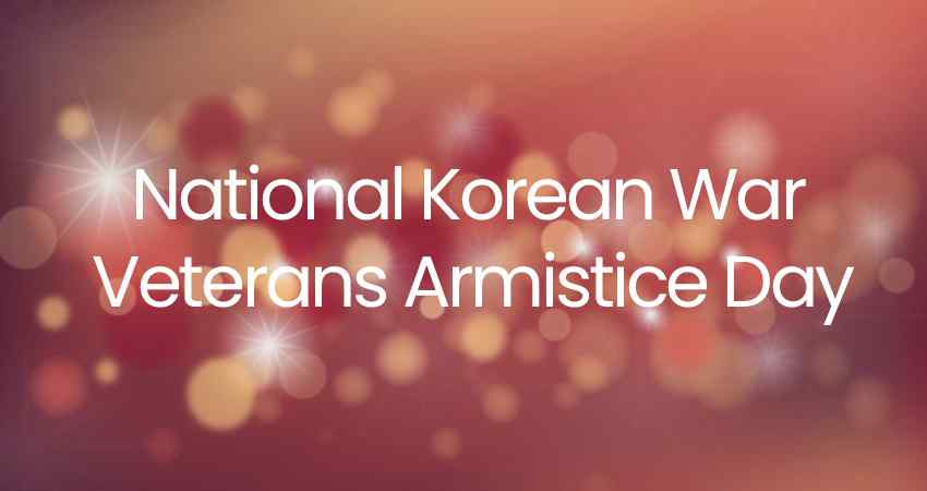 National Korean War Veterans Armistice Day