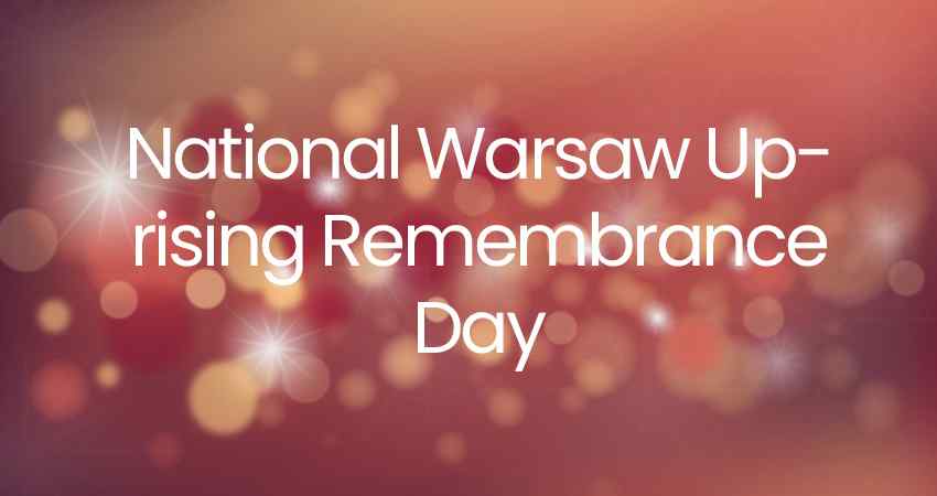 National Warsaw Uprising Remembrance Day