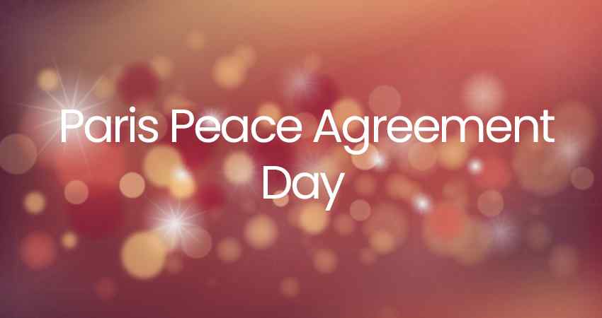 Paris Peace Agreement Day