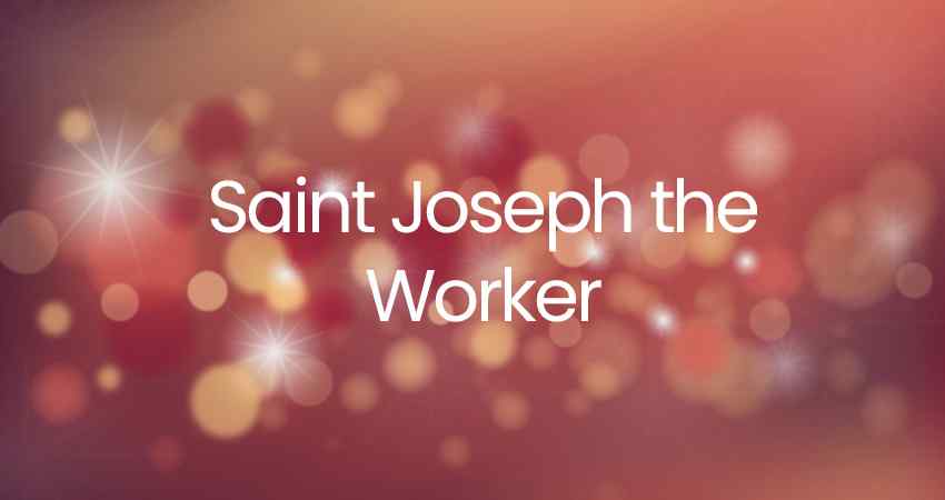 Saint Joseph the Worker