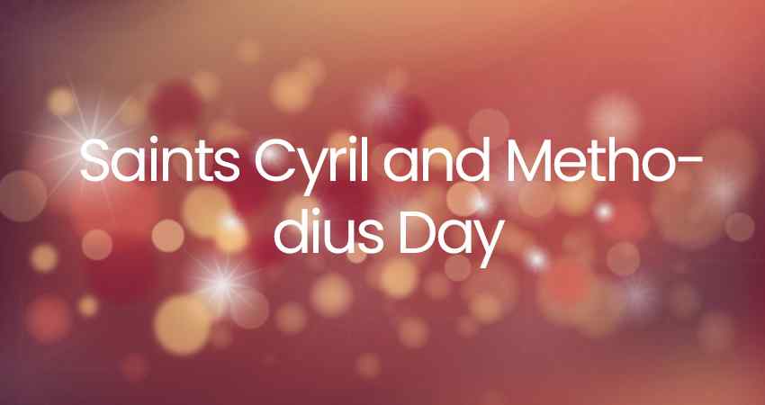 Saints Cyril and Methodius Day