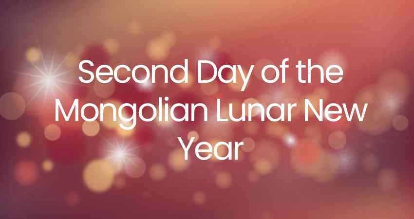 Second Day of the Mongolian Lunar New Year