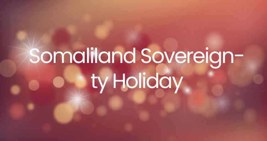 Somaliland Sovereignty Holiday