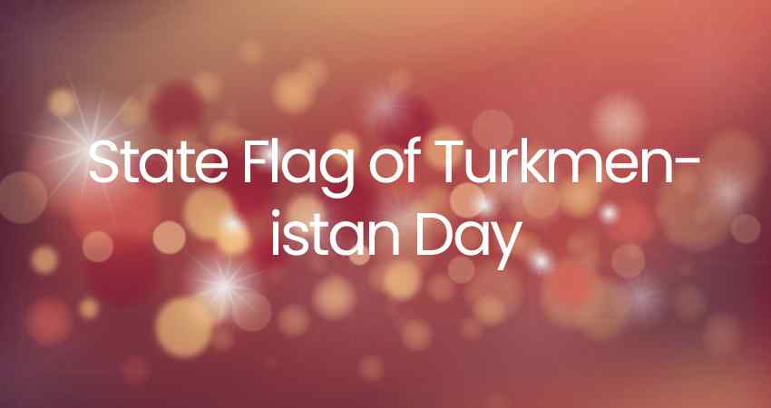 State Flag of Turkmenistan Day