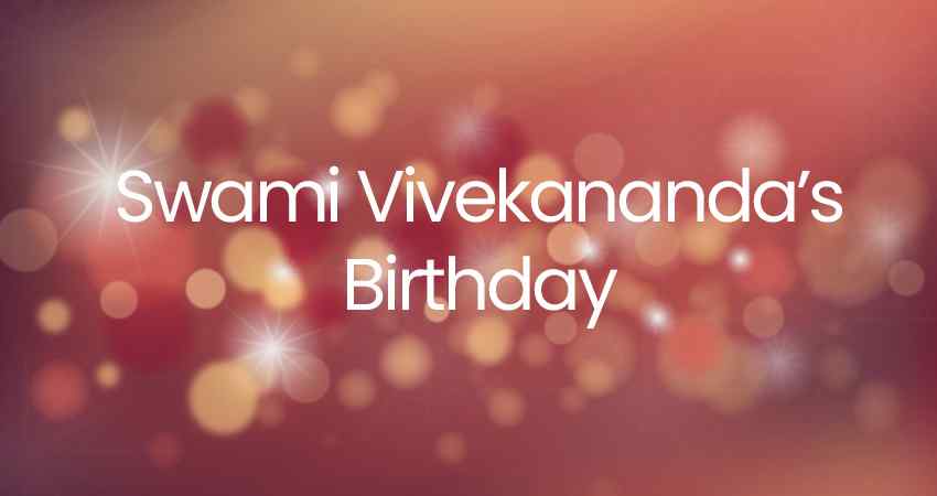 Swami Vivekananda's Birthday