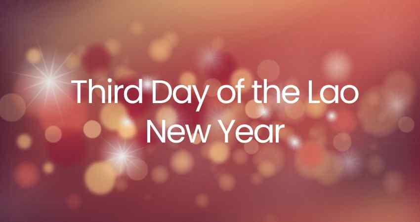 Third Day of the Lao New Year