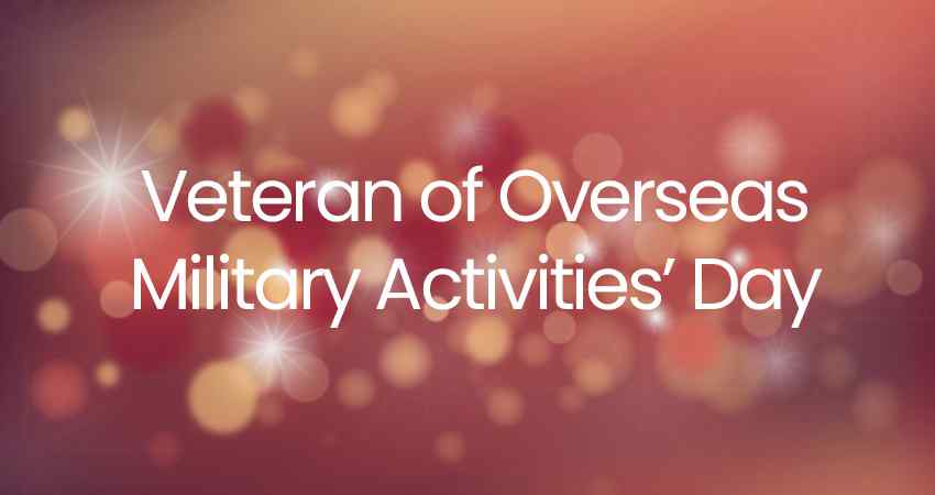 Veteran of Overseas Military Activities' Day